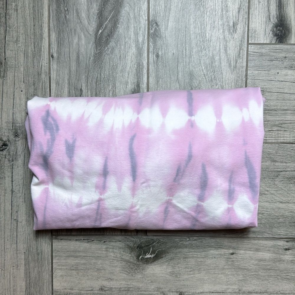 KUT From The Kloth Women's Pink Michaela Tie Dye Pullover Sweatshirt Size Medium